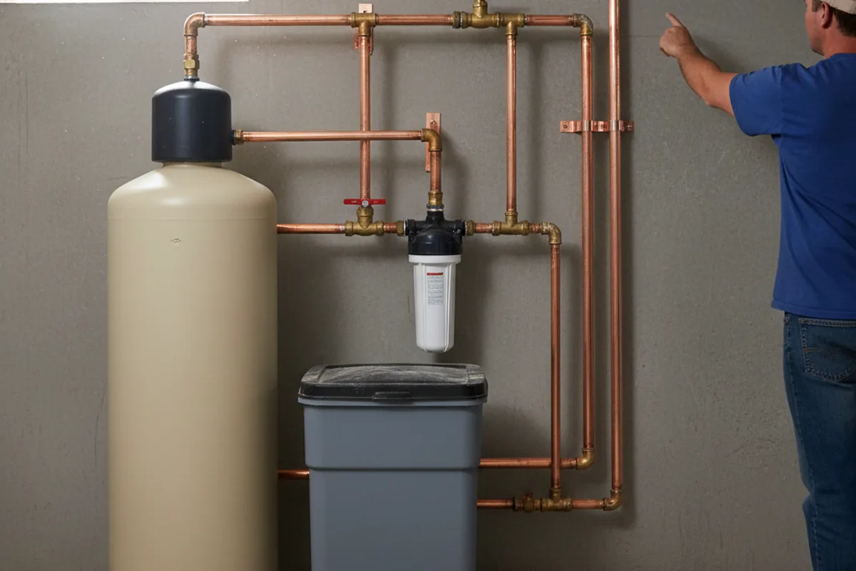 Whole-house water treatment system installed in Midway